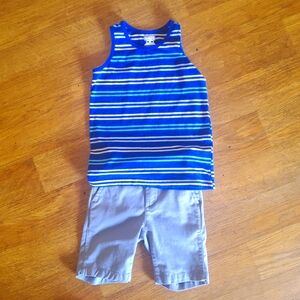 Shorts and sleeveless Tank Top